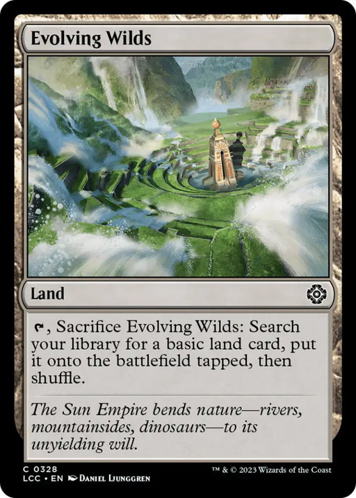 Evolving Wilds [The Lost Caverns of Ixalan Commander] - MTG Single