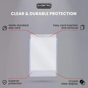 Evoretro 100 Top Loaders & 100 Sleeves Pack - Accessoire