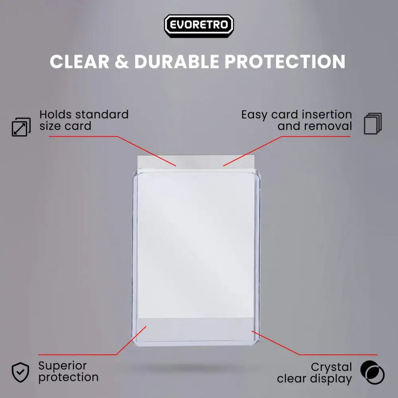 Evoretro 100 Top Loaders & 100 Sleeves Pack - Accessoire