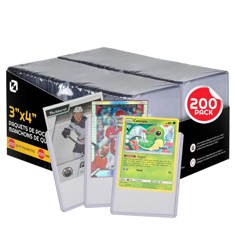 Evoretro 200 Top Loaders & 200 Sleeves Pack - Accessoire