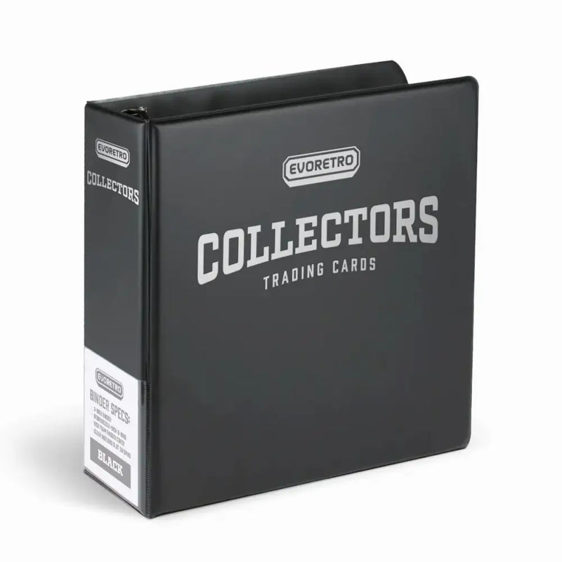 Evoretro 3-Inch Ring Binder Collector Album Black - Accessoire