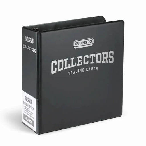 Evoretro 3-Inch Ring Binder Collector Album Black - Accessoire