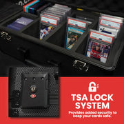 Evoretro 4-Row Aluminum Black Case With TSA Lock - Accessoire