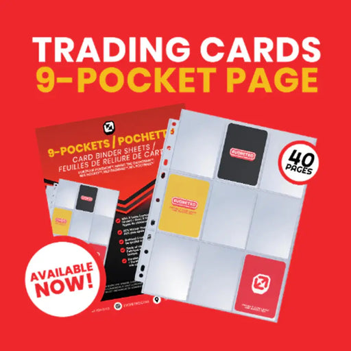 Evoretro 9-Pocket Binder Pages (40ct) - Accessoire