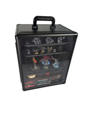 Evoretro Aluminum Miniatures Display & Carry Case with 5 Metal Trays - Accessoire