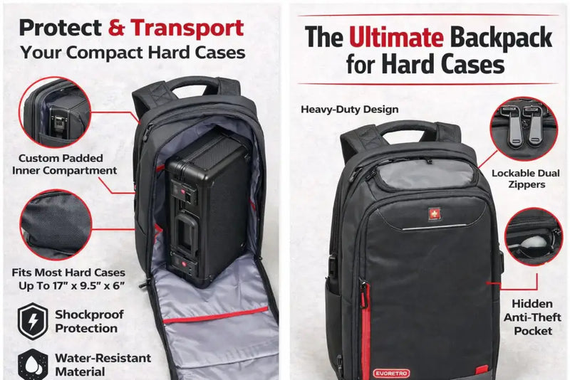 Evoretro Backpack & Grading Case Bundle - Accessoire