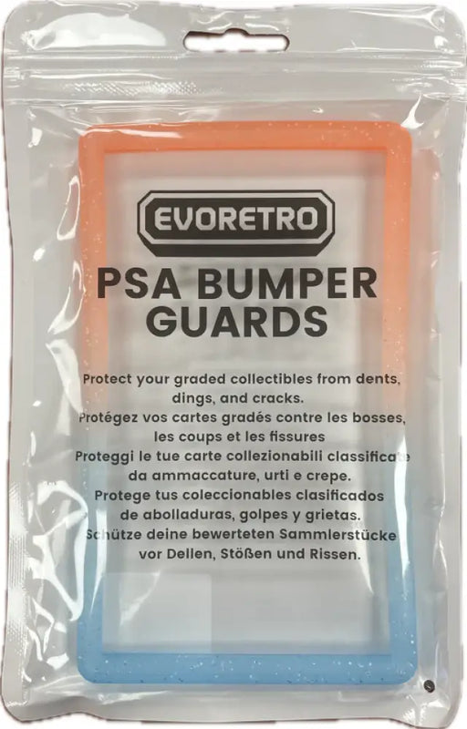 Evoretro Bumper Graded Slab Protector for PSA 1ct - Blue Pink Glitter - Accessoire
