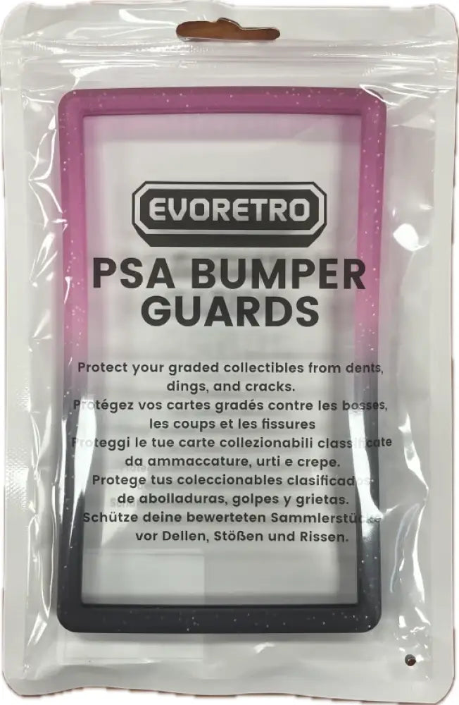 Evoretro Bumper Graded Slab Protector for PSA 1ct - Purple Black Glitter - Accessoire