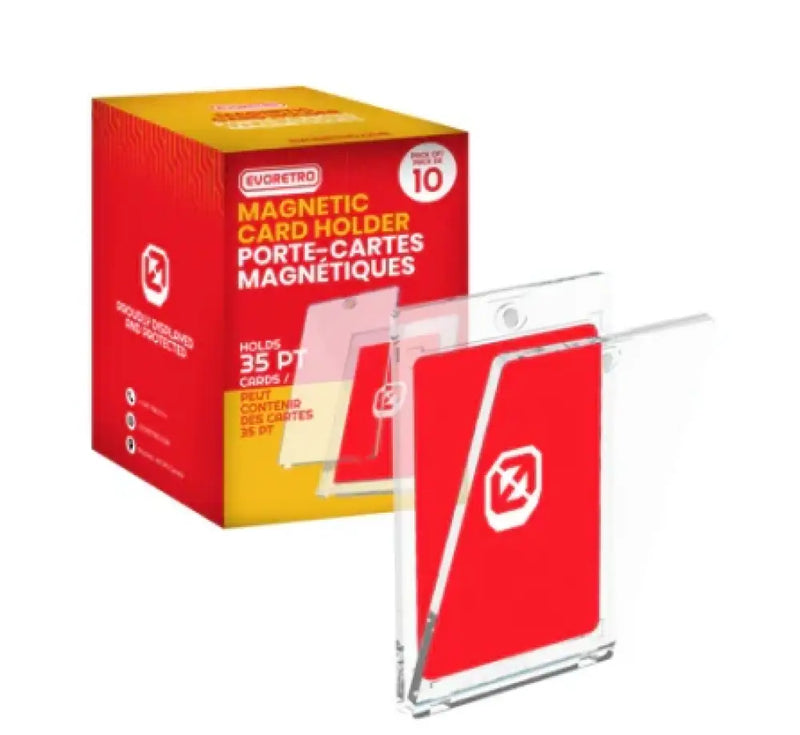 Evoretro One Touch Magnetic Card Holder (10ct) - Accessoire