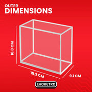 Evoretro Pokemon Acrylic Case for Elite Trainer Box with Magnetic Lid - Accessoire