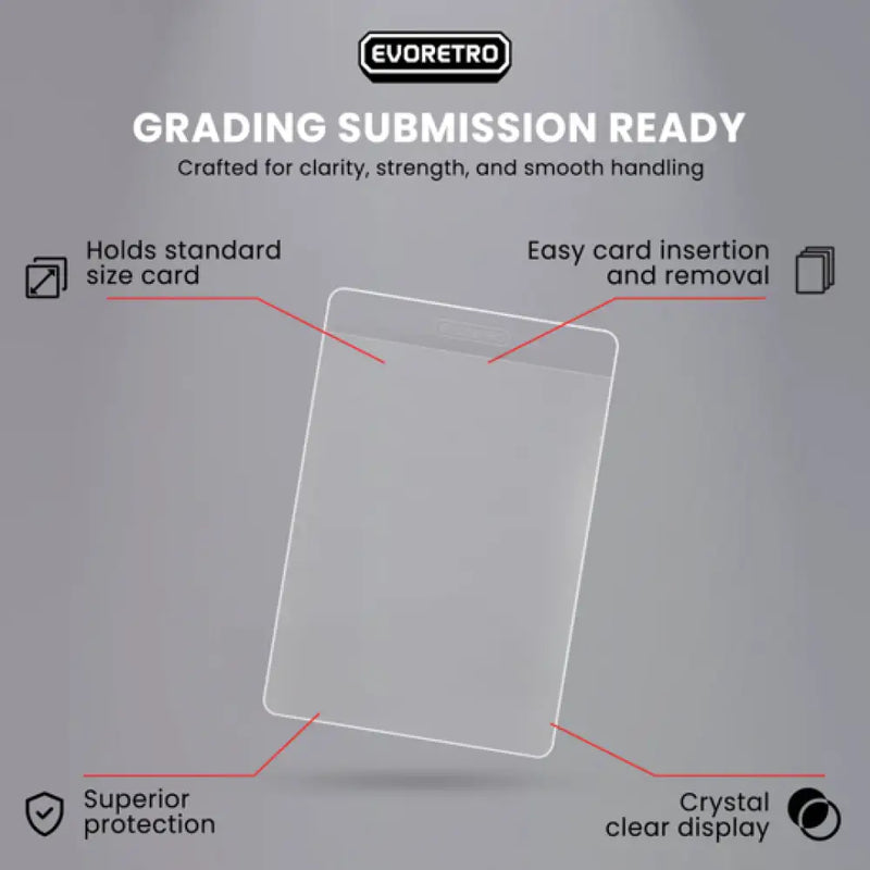 Evoretro Semi-Rigid Card Holders 50ct - Accessoire