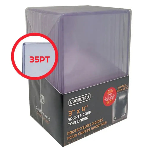 Evoretro Top Loaders 35PT Clear Protector 25ct - Accessoire