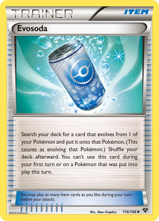 Evosoda (116/146) [XY: Base Set] - Pokemon Single