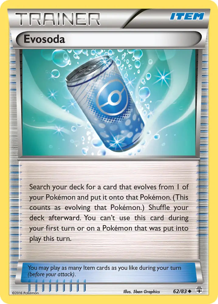 Evosoda (62/83) [XY: Generations] - Pokemon Single