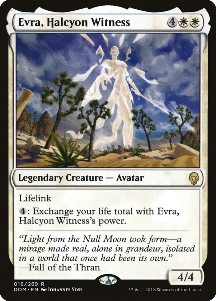 Evra Halcyon Witness [Dominaria] - MTG Single