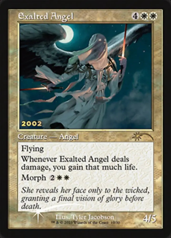Exalted Angel [30th Anniversary Promos] - MTG Single