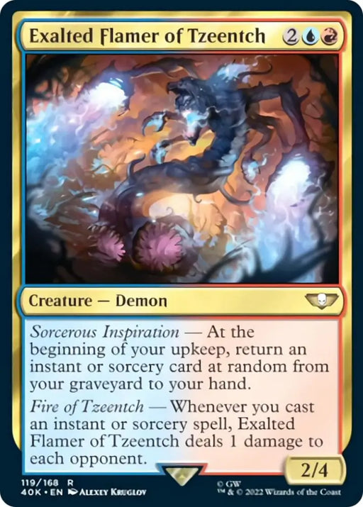 Exalted Flamer of Tzeentch [Warhammer 40,000] - MTG Single