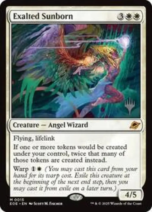 Exalted Sunborn (15) [Edge of Eternities Promos]
