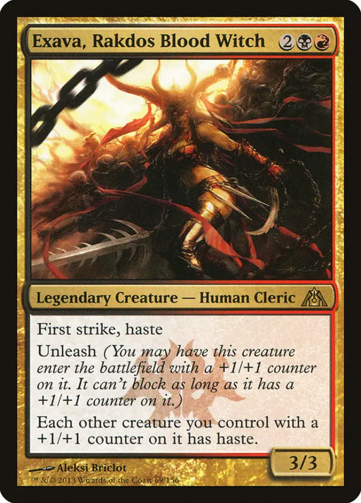 Exava Rakdos Blood Witch [Dragon’s Maze] - MTG Single