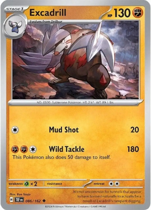 Excadrill (086/162) [Scarlet & Violet: Temporal Forces] - Pokemon Single