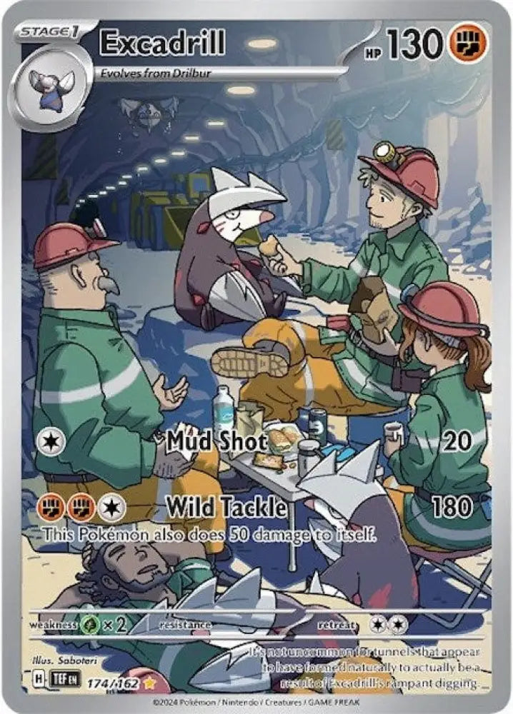 Excadrill (174/162) [Scarlet & Violet: Temporal Forces] - Pokemon Single
