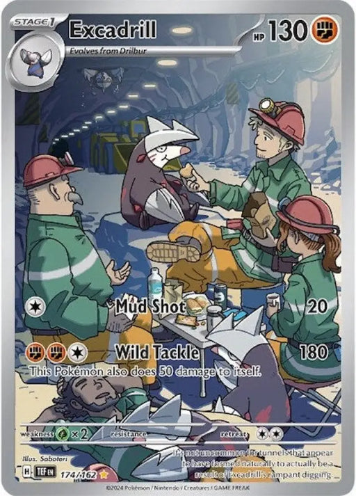 Excadrill (174/162) [Scarlet & Violet: Temporal Forces] - Pokemon Single