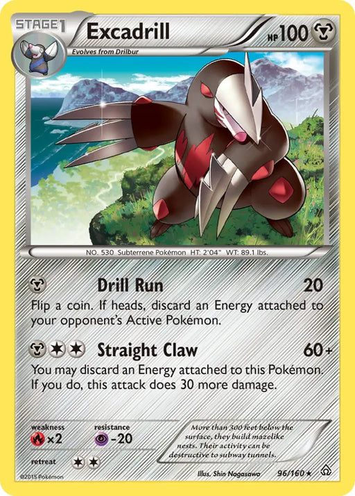 Excadrill (96/160) [XY: Primal Clash] - Pokemon Single