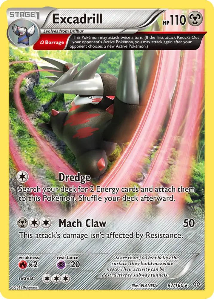 Excadrill (97/160) [XY: Primal Clash] - Pokemon Single