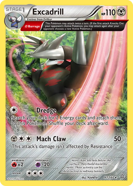 Excadrill (97/160) [XY: Primal Clash] - Pokemon Single
