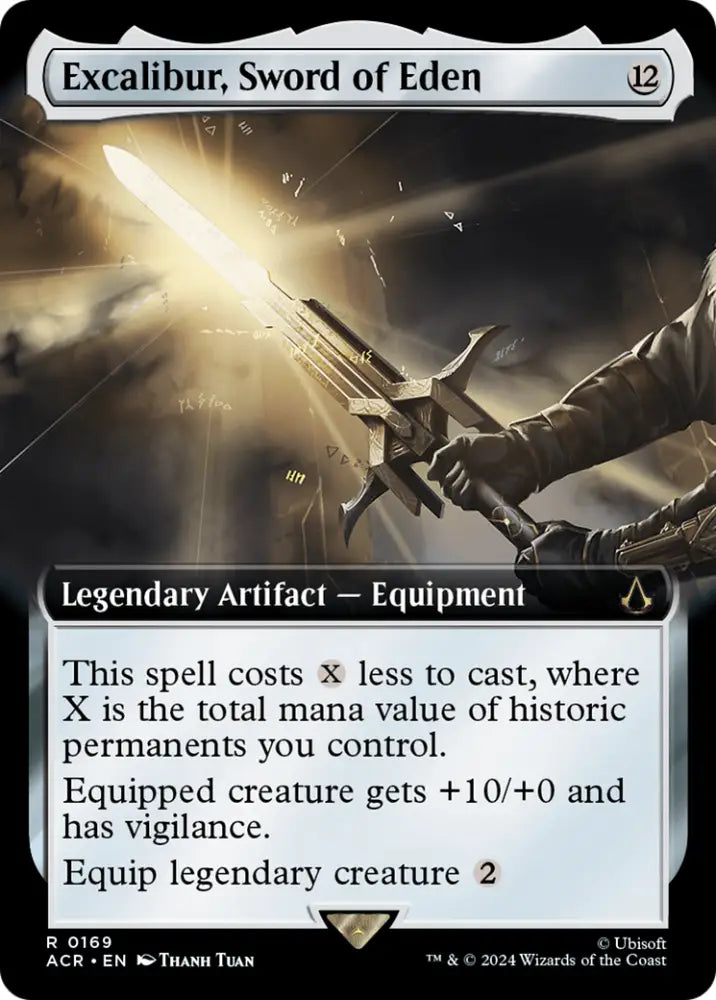 Excalibur Sword of Eden (Extended Art) [Assassin’s Creed] - MTG Single