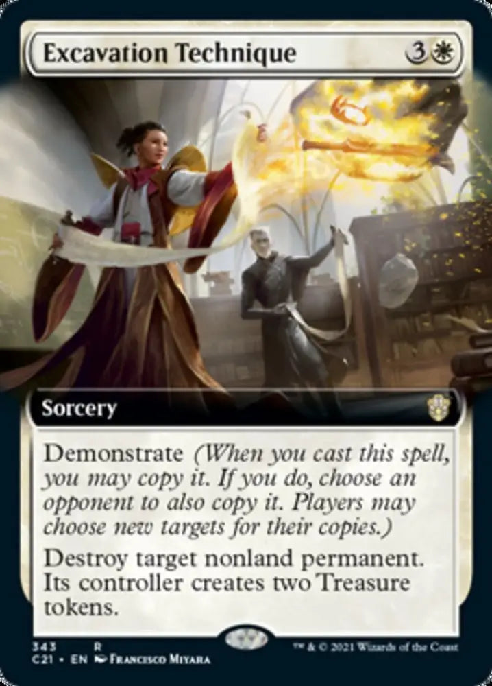 Excavation Technique (Extended Art) [Commander 2021] - MTG Single