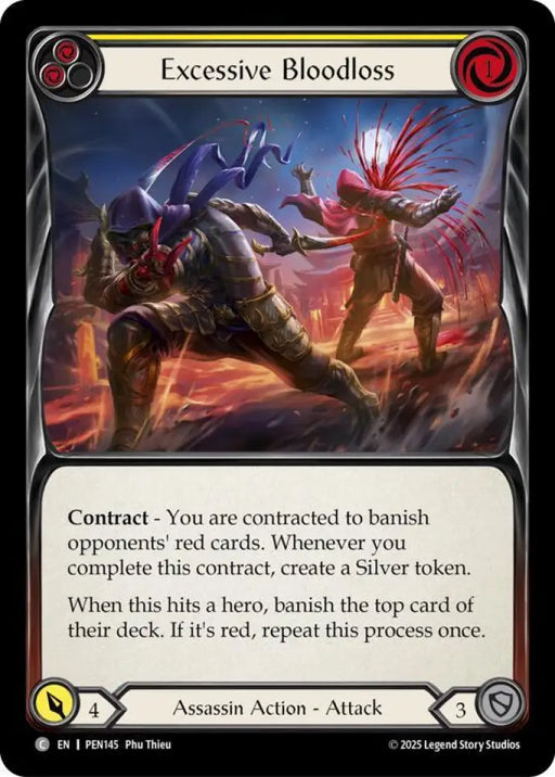 Excessive Bloodloss (Yellow) (PEN145) [Compendium of Rathe]