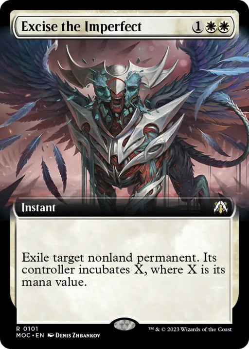 Excise the Imperfect (Extended Art) [March of the Machine Commander] - MTG Single