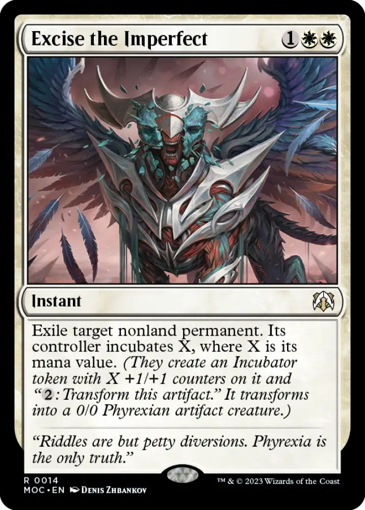 Excise the Imperfect [March of the Machine Commander] - MTG Single