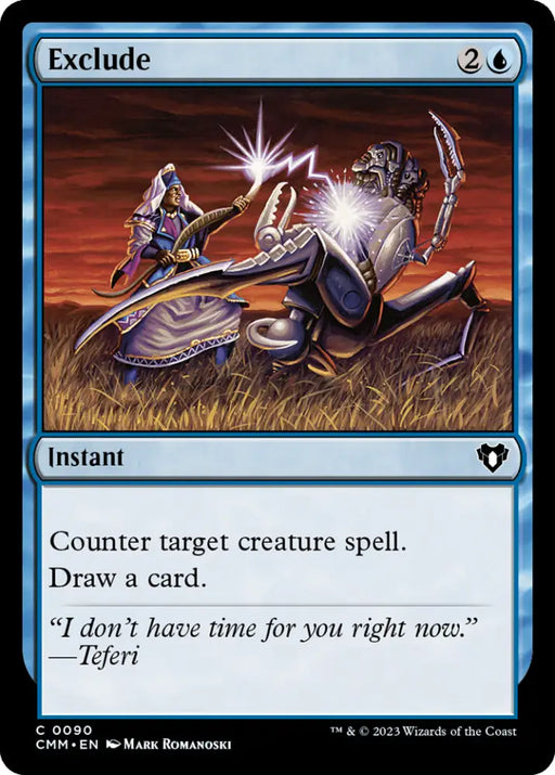 Exclude [Commander Masters] - MTG Single