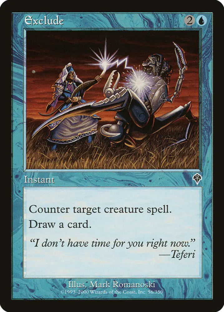Exclude [Invasion] - MTG Single