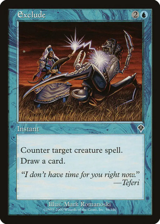 Exclude [Invasion] - MTG Single