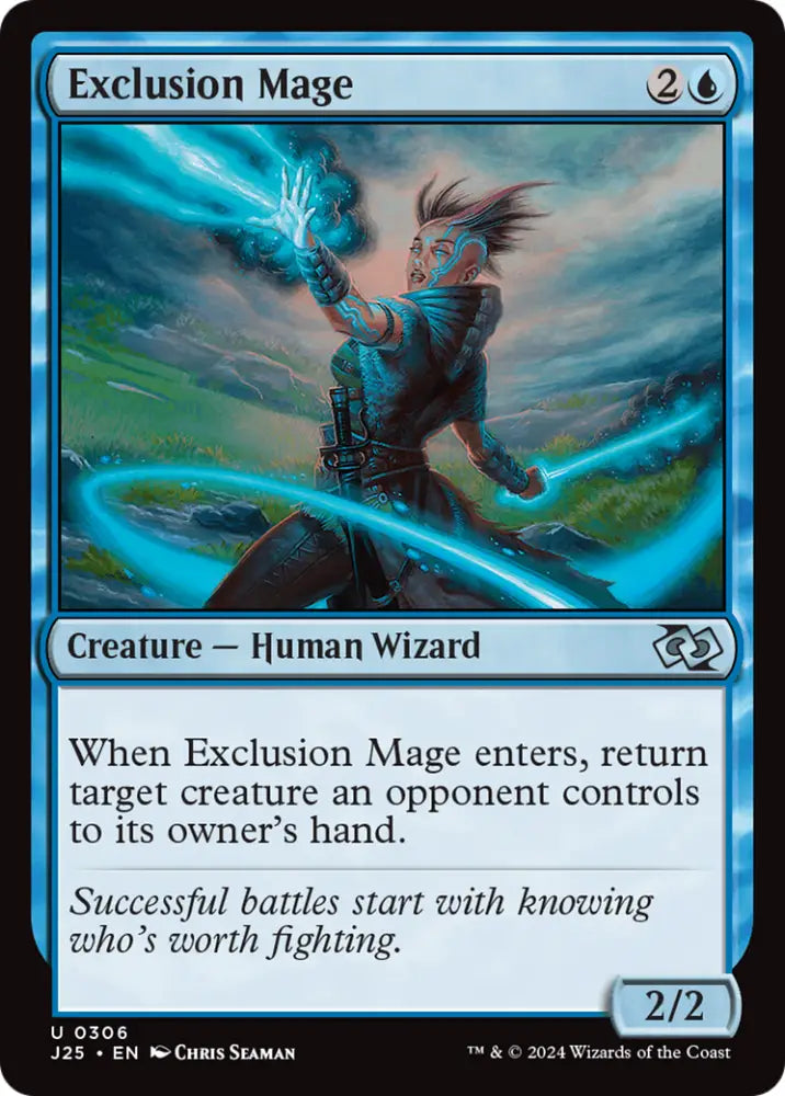 Exclusion Mage [Foundations Jumpstart] - MTG Single