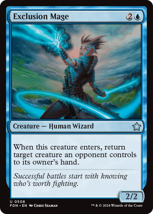 Exclusion Mage [Foundations] - MTG Single