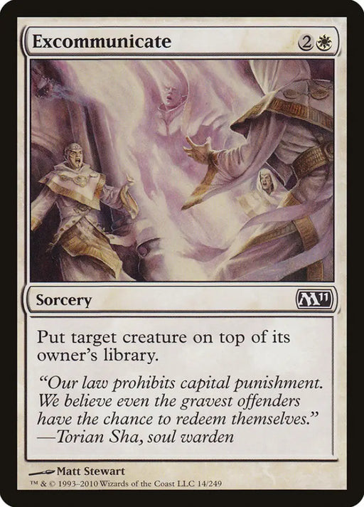 Excommunicate [Magic 2011] - MTG Single