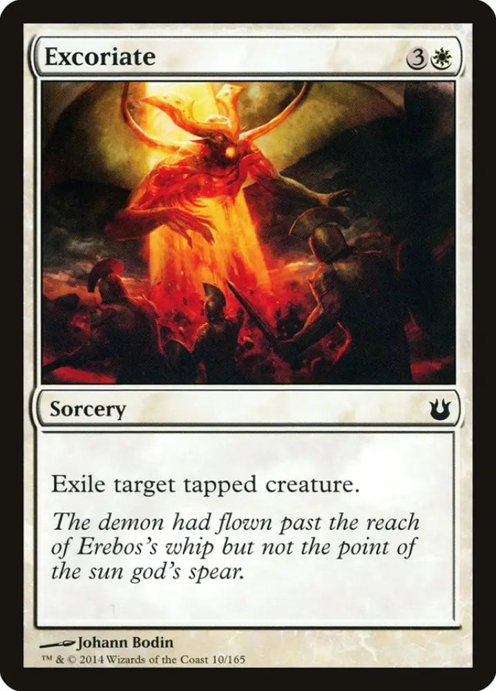 Excoriate [Born of the Gods] - MTG Single