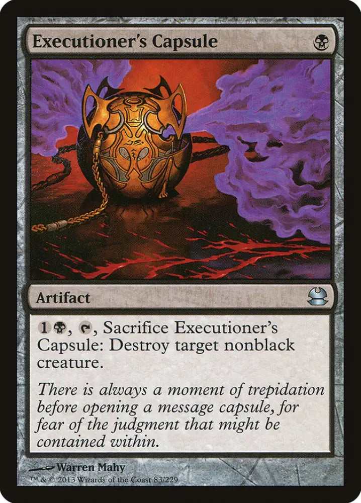 Executioner’s Capsule [Modern Masters] - MTG Single