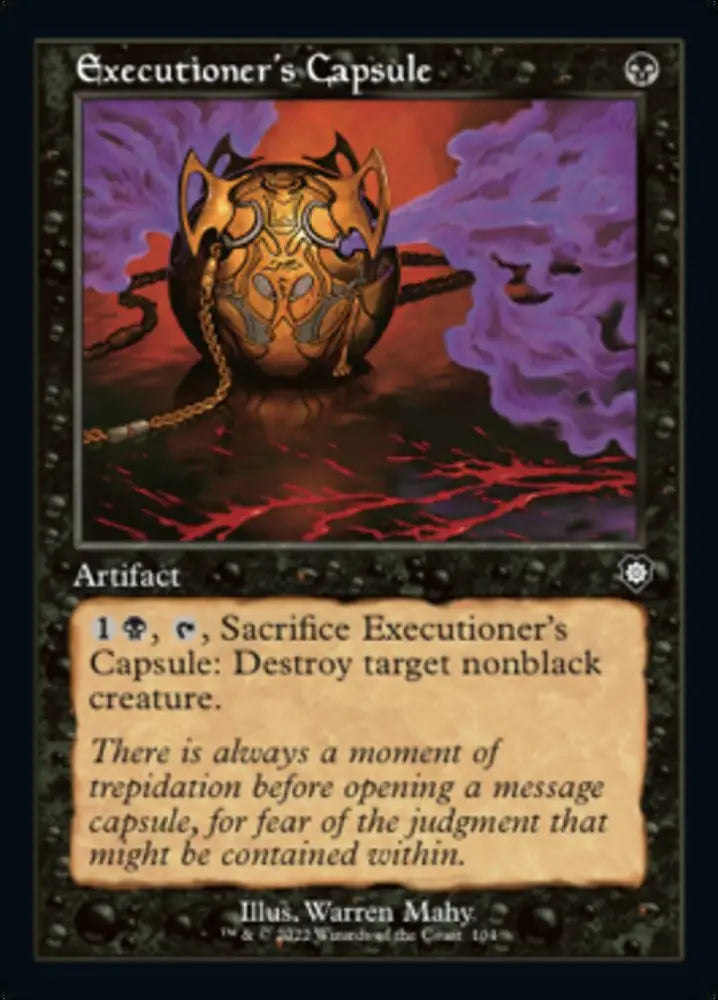 Executioner’s Capsule (Retro) [The Brothers’ War Commander] - MTG Single