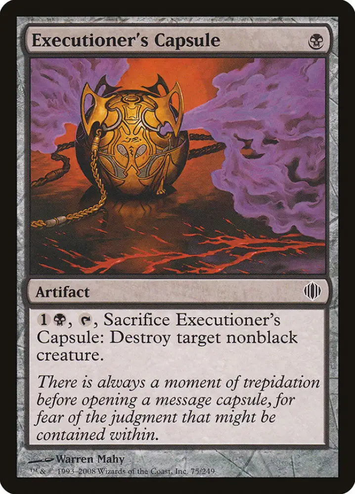Executioner’s Capsule [Shards of Alara] - MTG Single