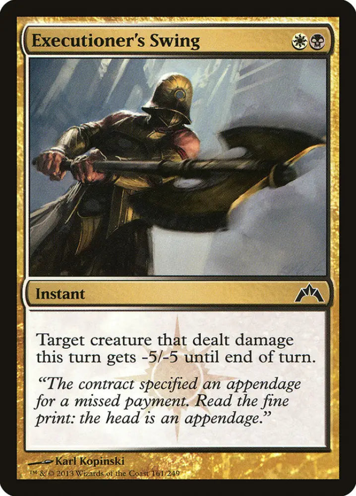 Executioner’s Swing [Gatecrash] - MTG Single
