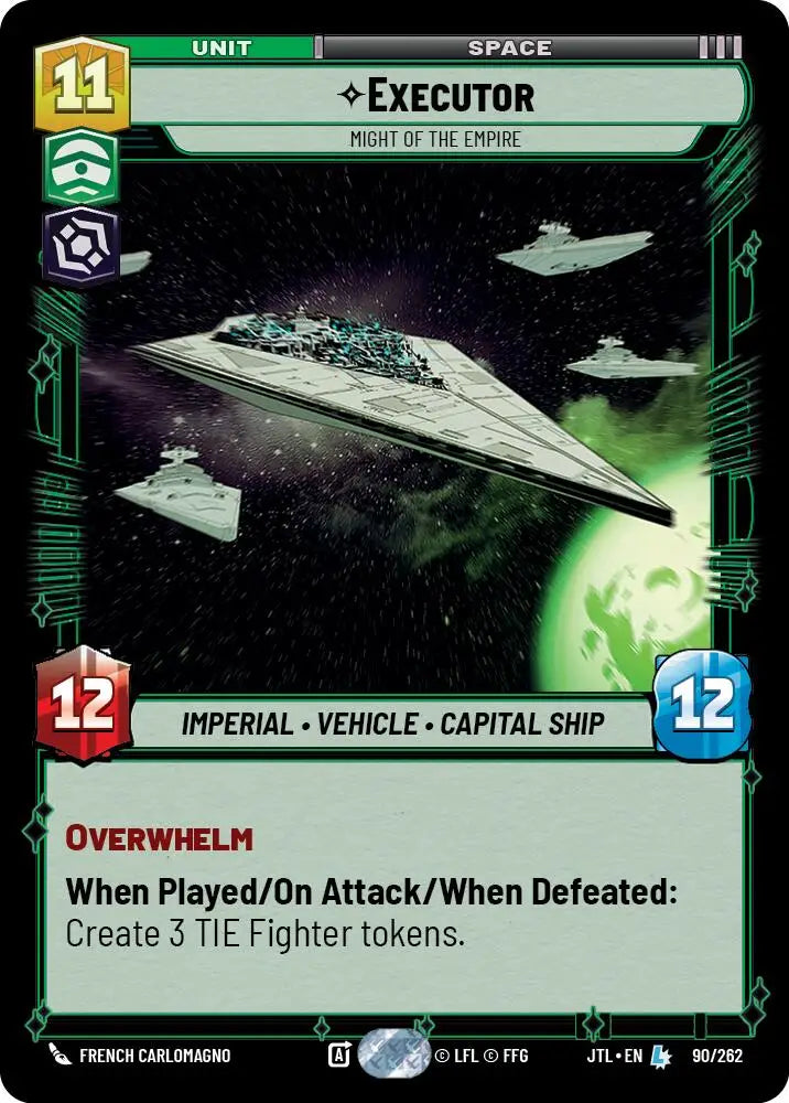 Executor - Might of the Empire (090/262) [Jump to Lightspeed] - Star Wars: Unlimited Single
