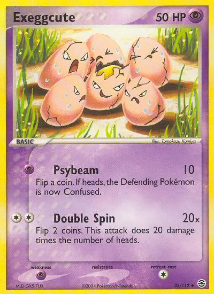 Exeggcute (33/112) [EX: FireRed & LeafGreen] - Pokemon Single