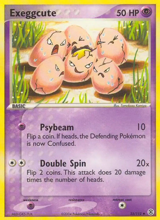 Exeggcute (33/112) [EX: FireRed & LeafGreen] - Pokemon Single