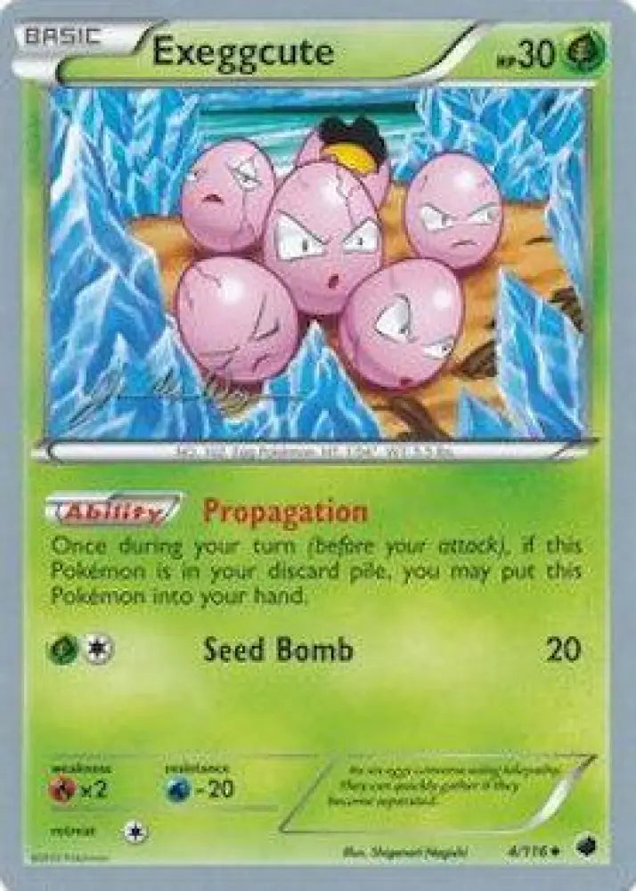 Exeggcute (4/116) (HonorStoise - Jacob Van Wagner) [World Championships 2015] - Pokemon Single