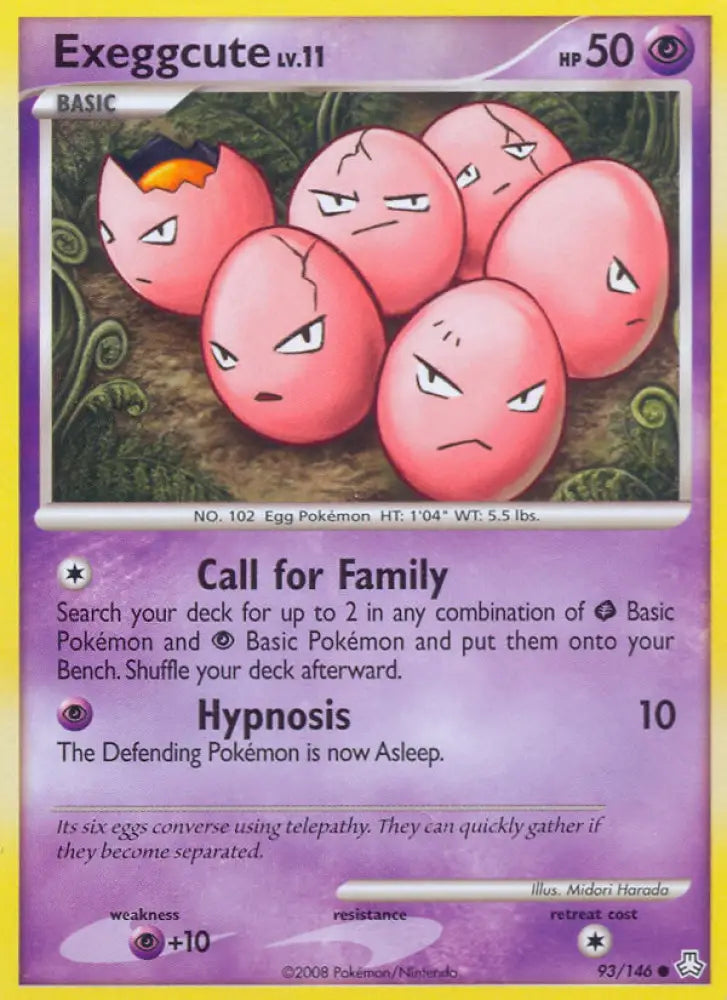 Exeggcute (93/146) [Diamond & Pearl: Legends Awakened] - Pokemon Single